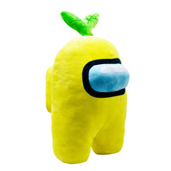 Just Toys LLC Among Us Mega plush White Tuxedo front view for display and collectibility.