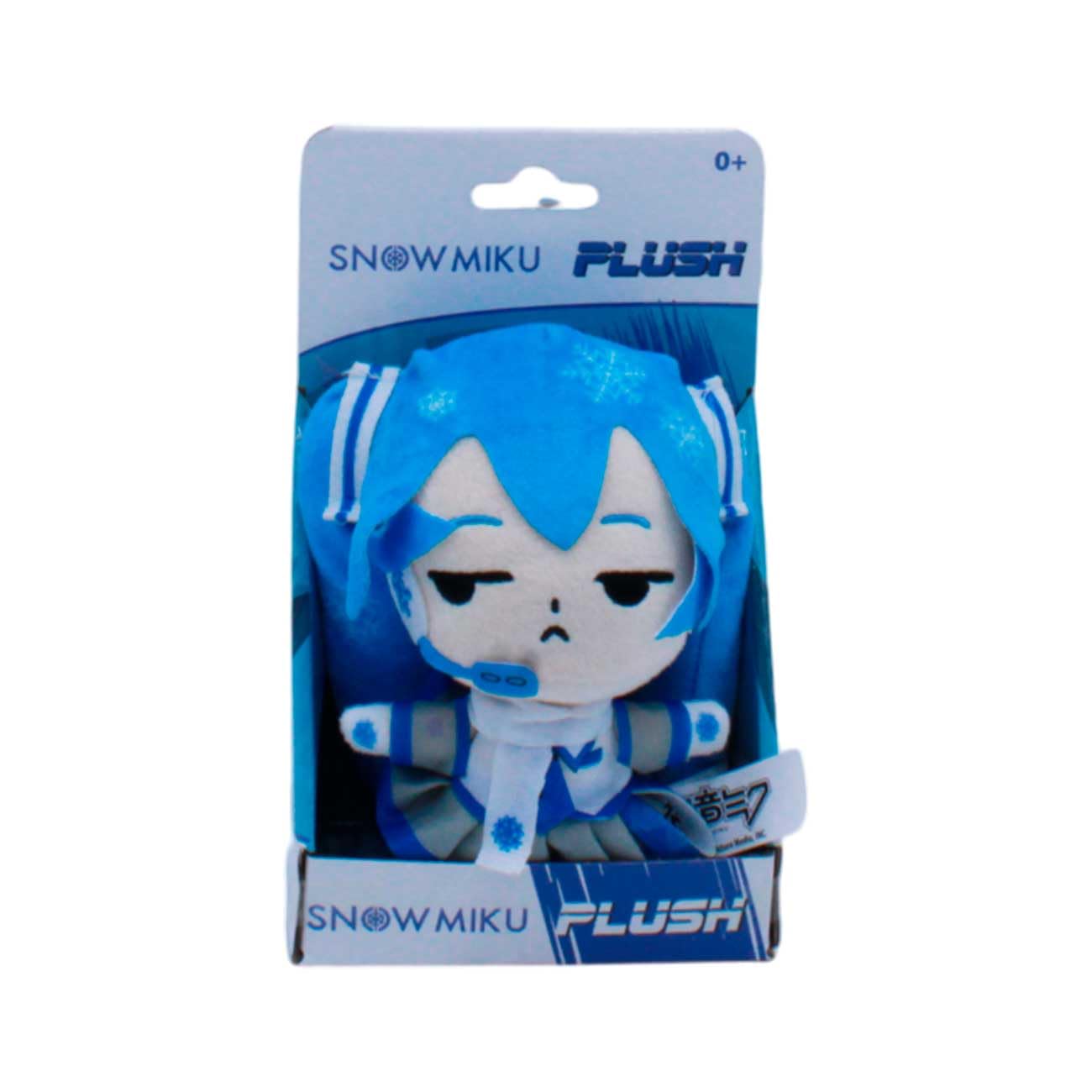 Just Toys LLC Hatsune Miku Snow Miku plush front view for display and gifting