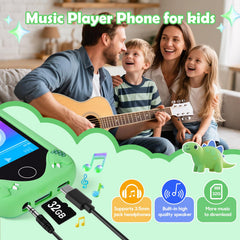 Jusvenmt Kids Smart Phone learning-mode supports educational play routines