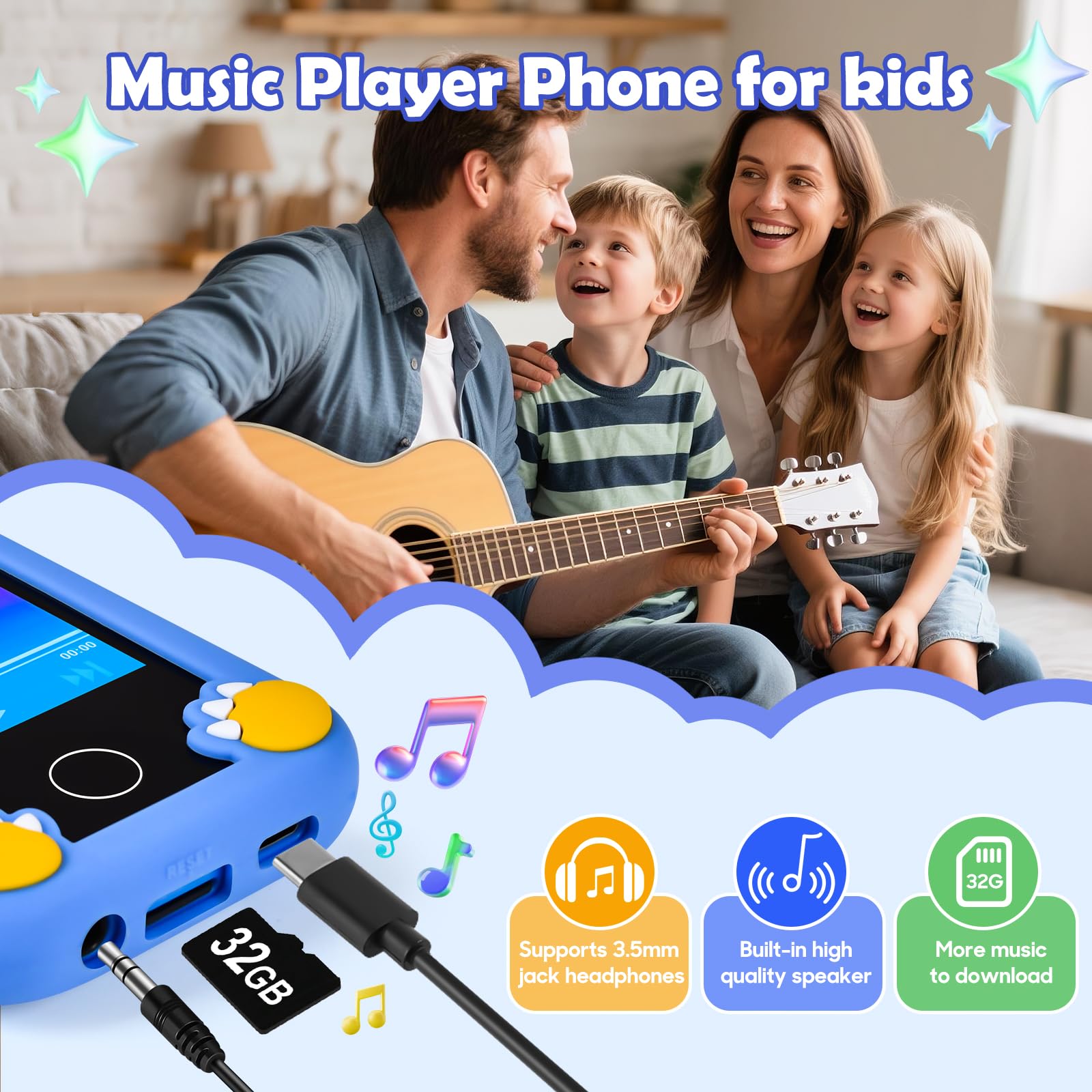 Jusvenmt protective silicone case, guards against drops during adventures.