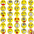 Juuxncgv face stress balls pack shows varied expressions for quick stress relief and focus.