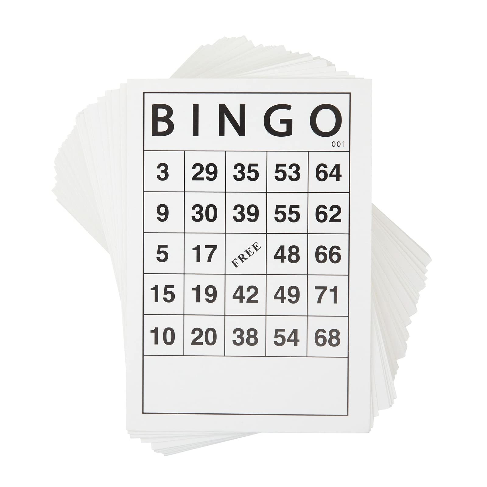 Juvale Bingo Paper Game Sheets: ideal for birthdays and group games.