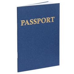 Juvale Kids Passport Book portable 4.1x5.6 inch size for on the go