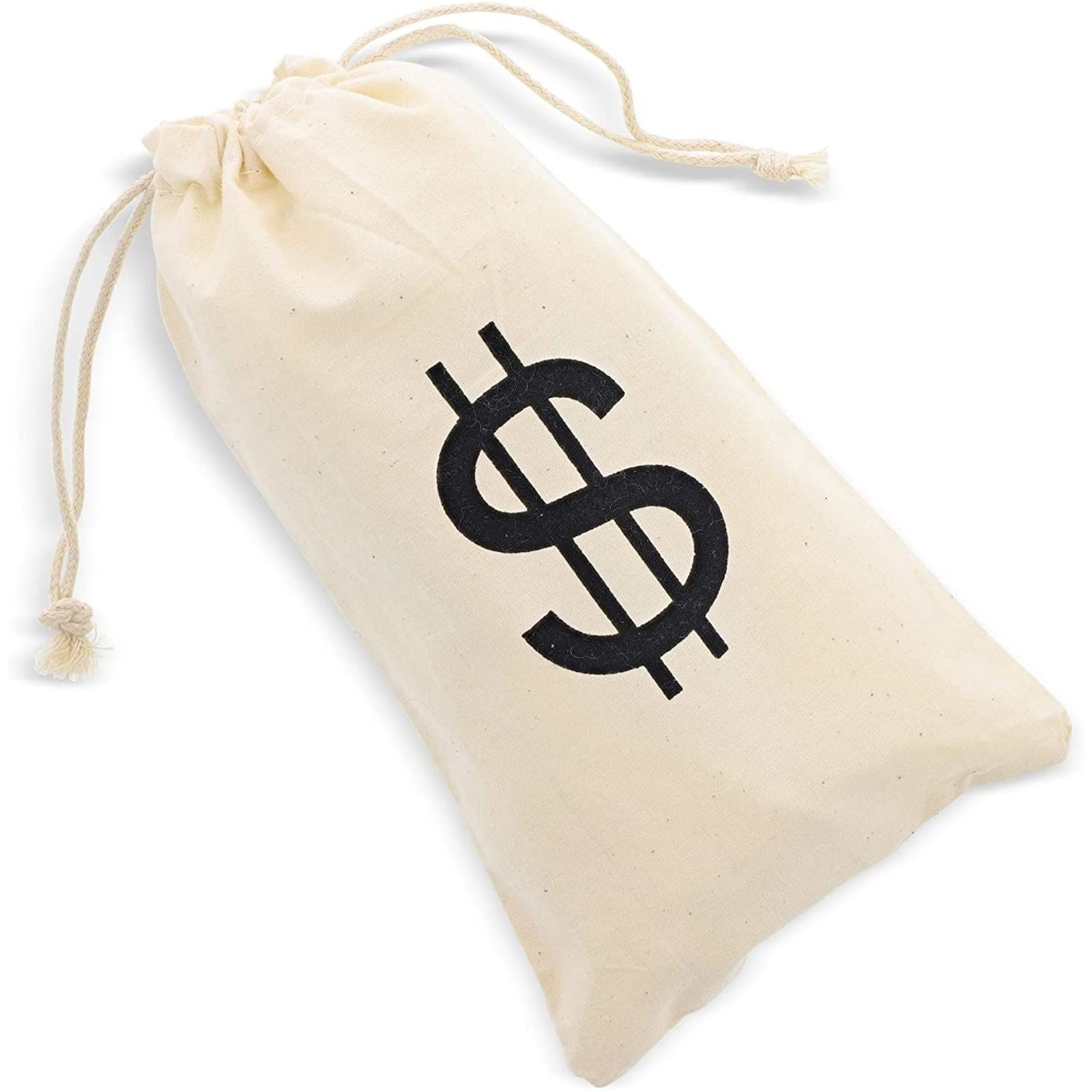 Juvale Money Bags beige canvas pirate-theme use invites playful adventure