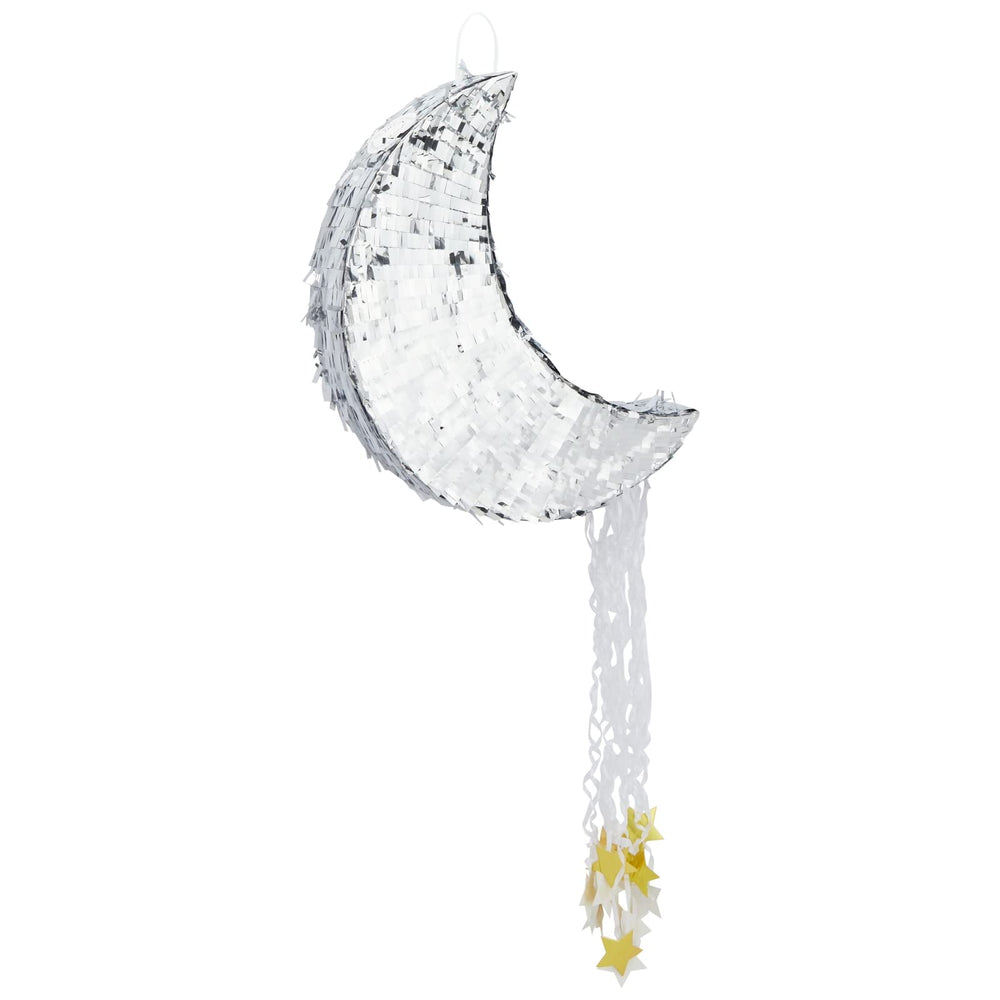 Juvale moon pinata suited to Twinkle Twinkle Little Star themes.