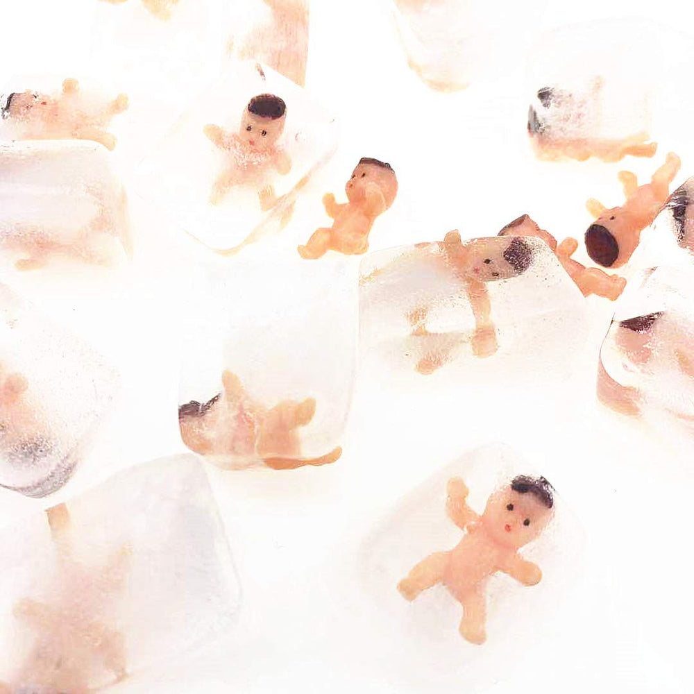 JUXINGDAZYF babies used as table decor and party favors at shower.