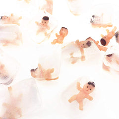 JUXINGDAZYF babies used as table decor and party favors at shower.