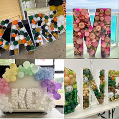 JW Passion letters suit birthdays and weddings as a striking centerpiece backdrop