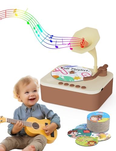 Jwatch phonograph with 96 colorful cards for interactive stories