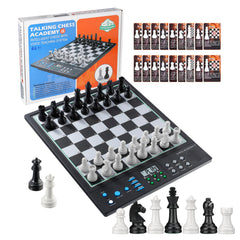JWSCHESSSUN advanced chess board top view for clear visibility.