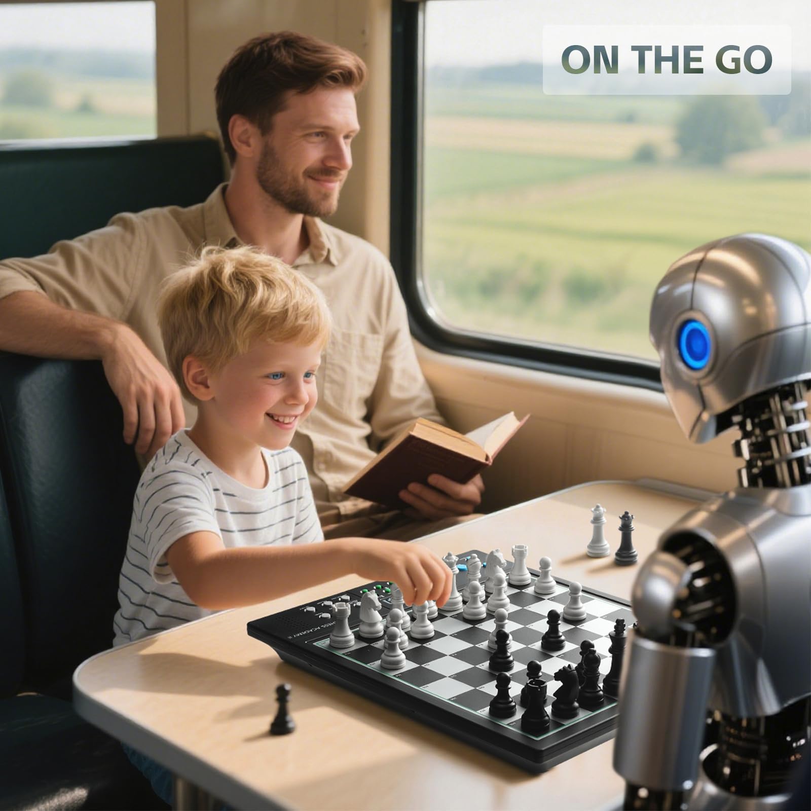 JWSCHESSSUN AI voice coach offers real-time move feedback.
