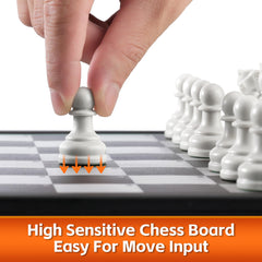 JWSCHESSSUN portable EVA storage case supports travel and durability.