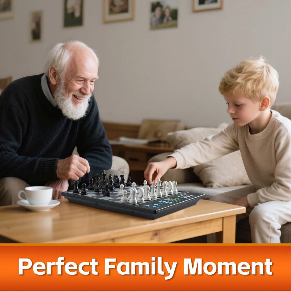 JWSCHESSSUN magnetic stability keeps pieces steady even when inverted.