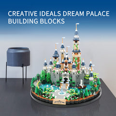 JXRLMB Blue Castle color-saturated ABS pieces offer durable, long-lasting crafting enjoyment