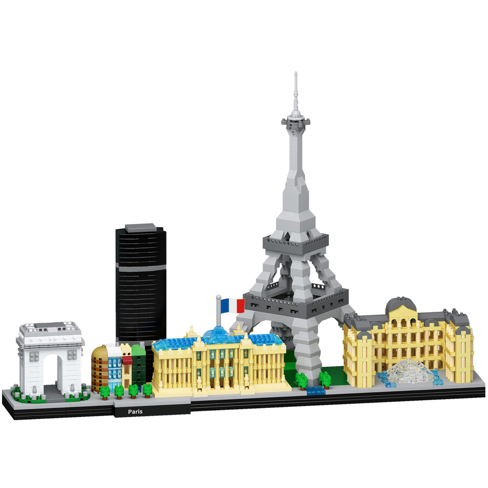 JXRLMB Paris skyline collection motivates creative display and mindful building
