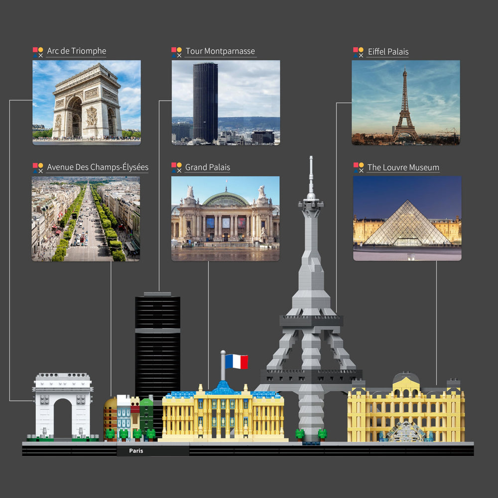 JXRLMB Louvre element highlights artful precision, perfect for shelf display