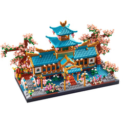 JXRLMB Suzhou Gardens micro pieces layout improves concentration during assembly.