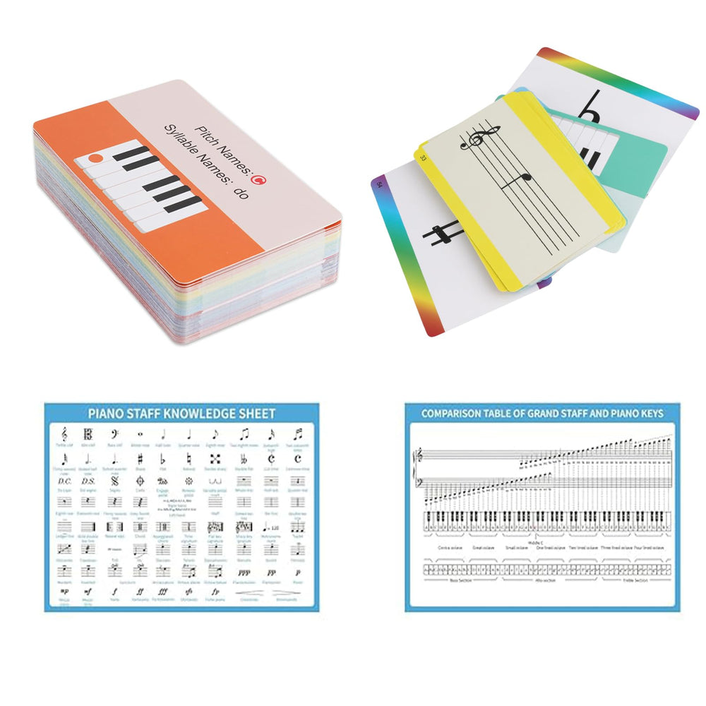 JYCSTE All-in-one beginner music education kit supports progressive practice