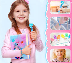 JYPLKCMT diary with nacre surface sparkles for magical storytelling.