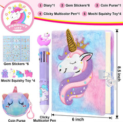 JYPLKCMT plush love purse with diary for playful storage.