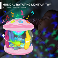 Jyusmile interactive buttons and wheels promote fine motor skills and crawling exploration.