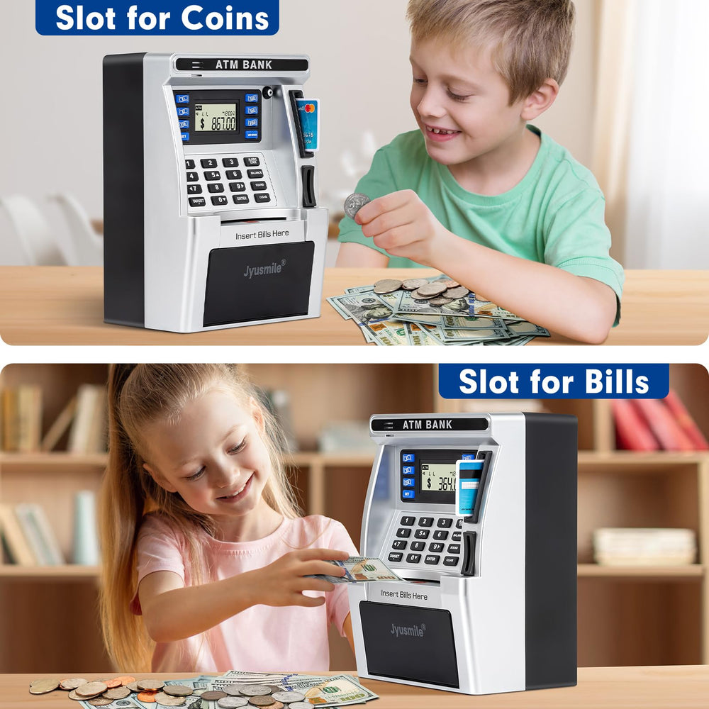 Jyusmile coin and banknote recognition scroll deposits shown clearly