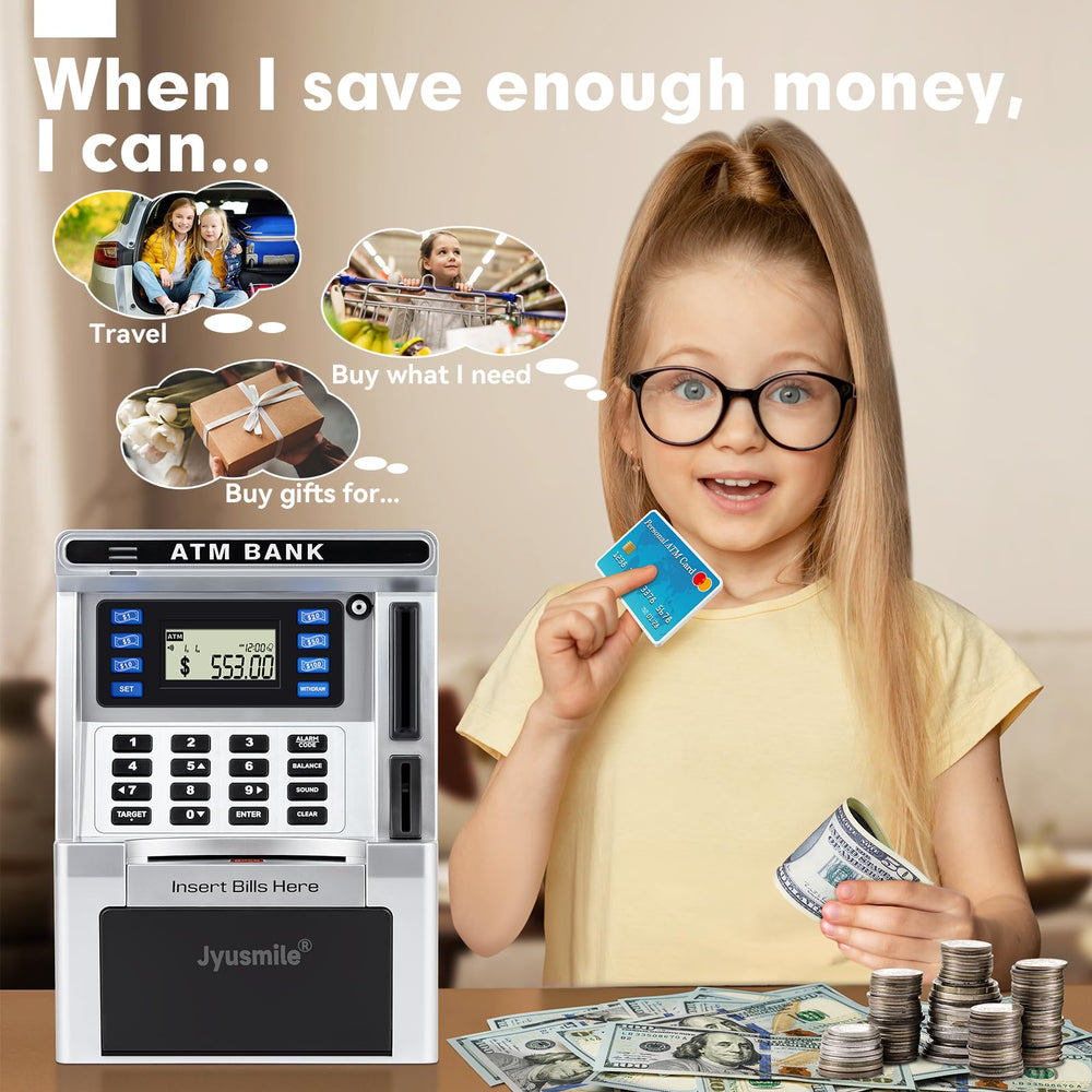 Jyusmile goal-setting display helps kids plan purchases
