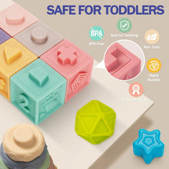 Jyusmile newborn rattle teether designed for safe gum soothing.