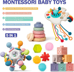 Jyusmile soft-building-blocks easy to grasp and stack for early play.