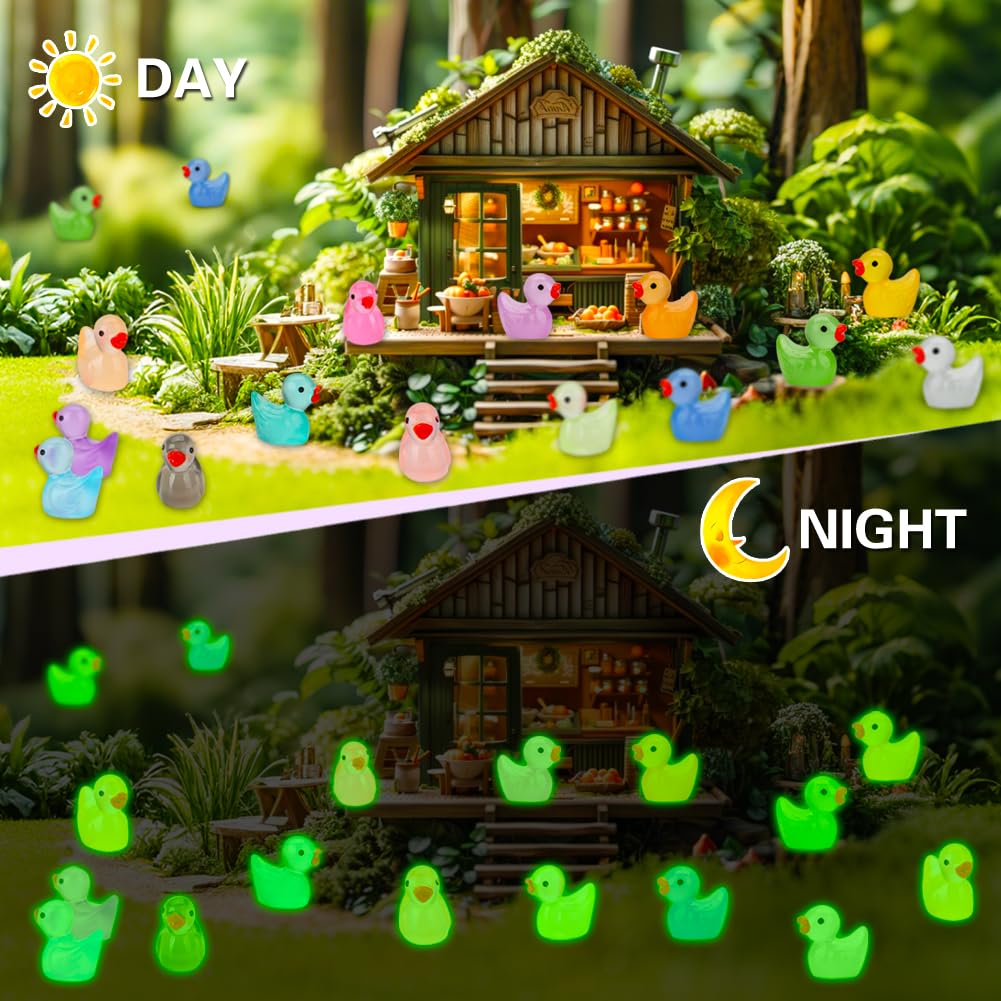 JYXT resin ducks as party favors bring smiles to guests.