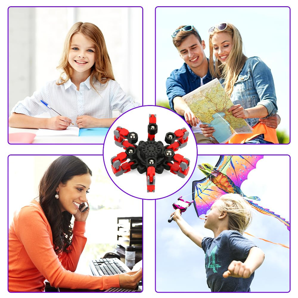 JYXT portable compact fidget spinner allows on-the-go focus anywhere.