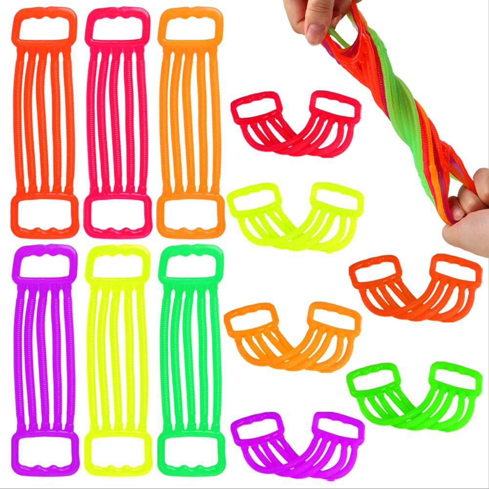 JYXT stretchy strings pack in vibrant colors for calm focus and portable stress relief.