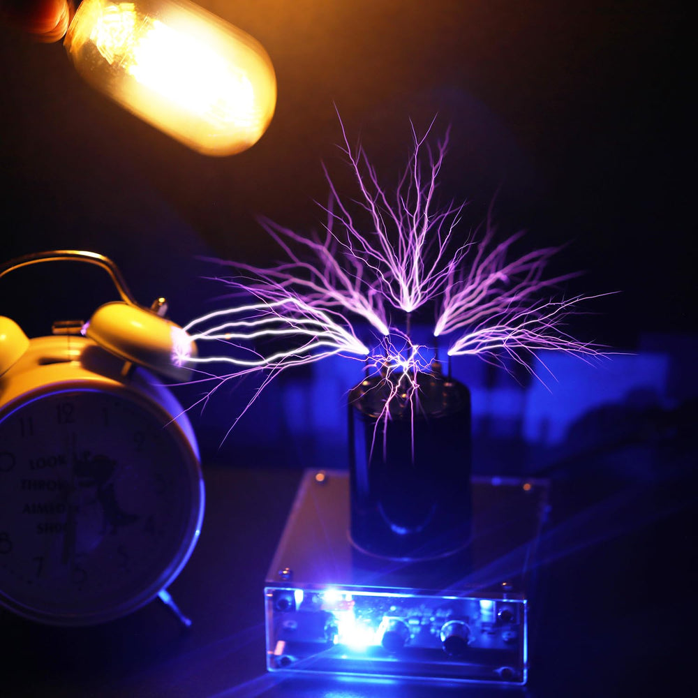 JZENT JE-19 music arc mode shows a dancing arc synchronized with audio.