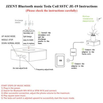 JZENT JE-19 tabletop demonstration offers a compact, engaging science display.