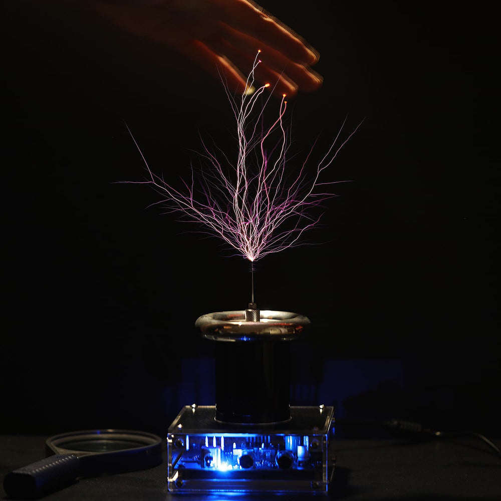 JZENT three-tip-discharge visualizes multiple arcs for versatile experiments.