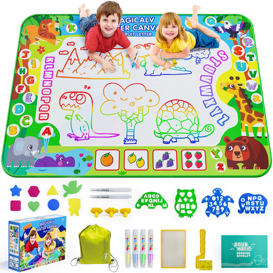 JZSIJ water doodle mat 60x40 inch — large drawing area for shared creativity.