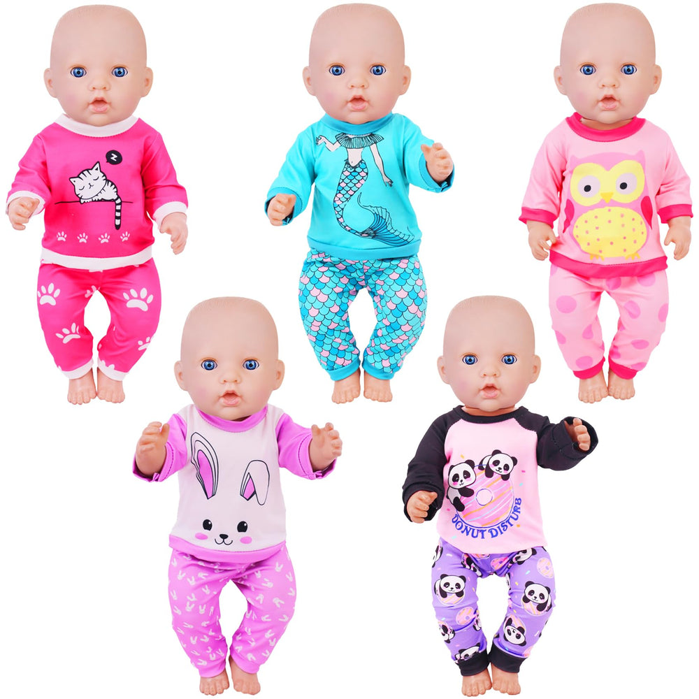 K.T. Fancy child-friendly doll clothes boost imaginative role play.