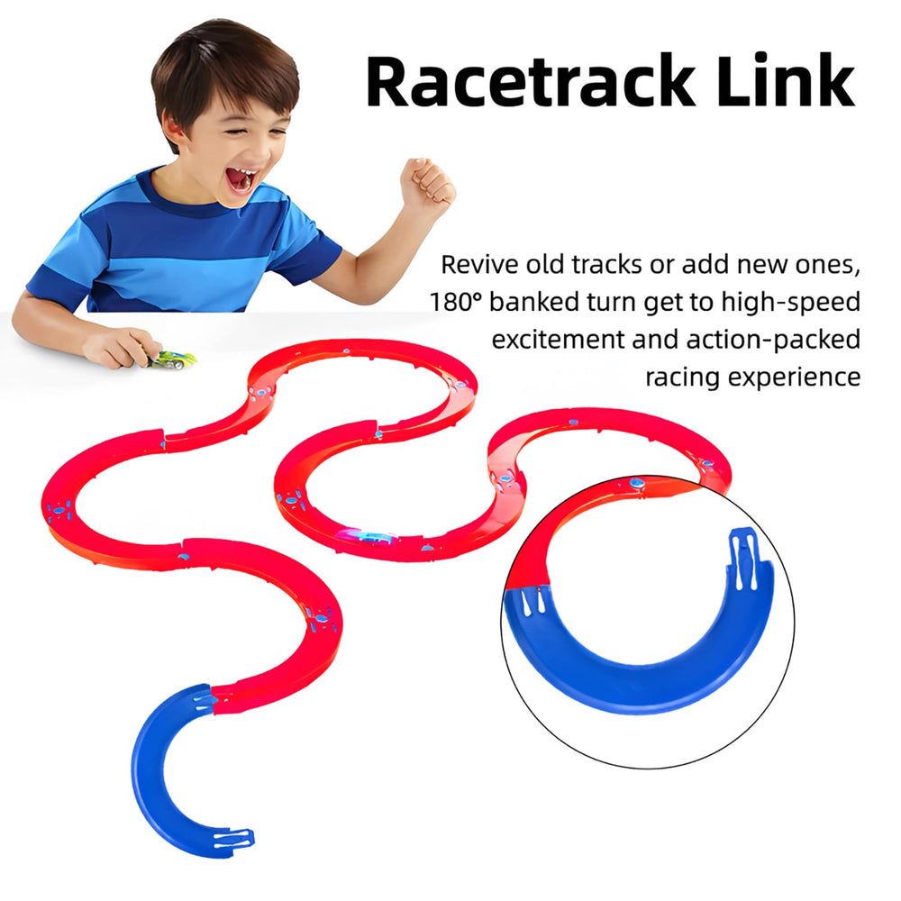 K TOMOTO playtime race setup adds new dimensions to racing fun.
