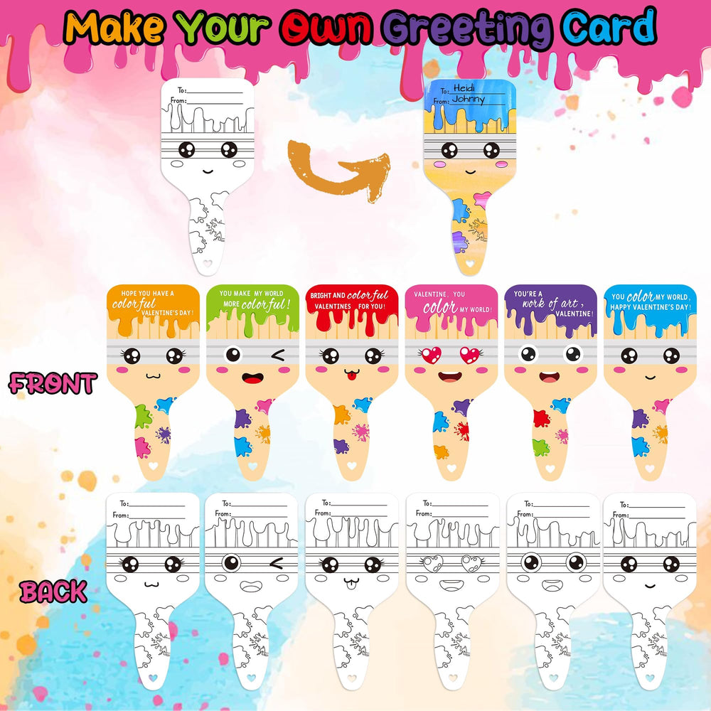 K1tpde bulk classroom valentines gift set simplifies distribution and supports creative projects