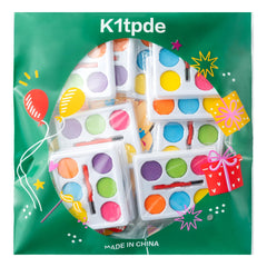 K1tpde creative art project for kids uses watercolor paints and greeting cards