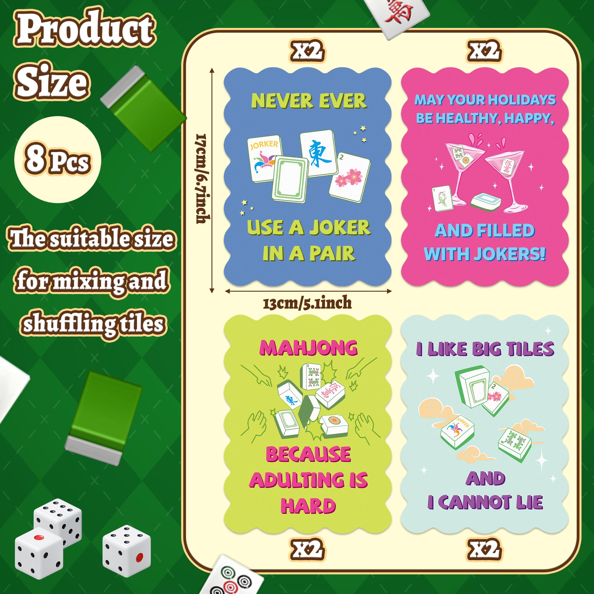 K1tpde storage bag for Mahjong shufflers and tips
