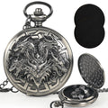 Kabinka DND Dice Set in pocket watch necklace for on-the-go RPG play