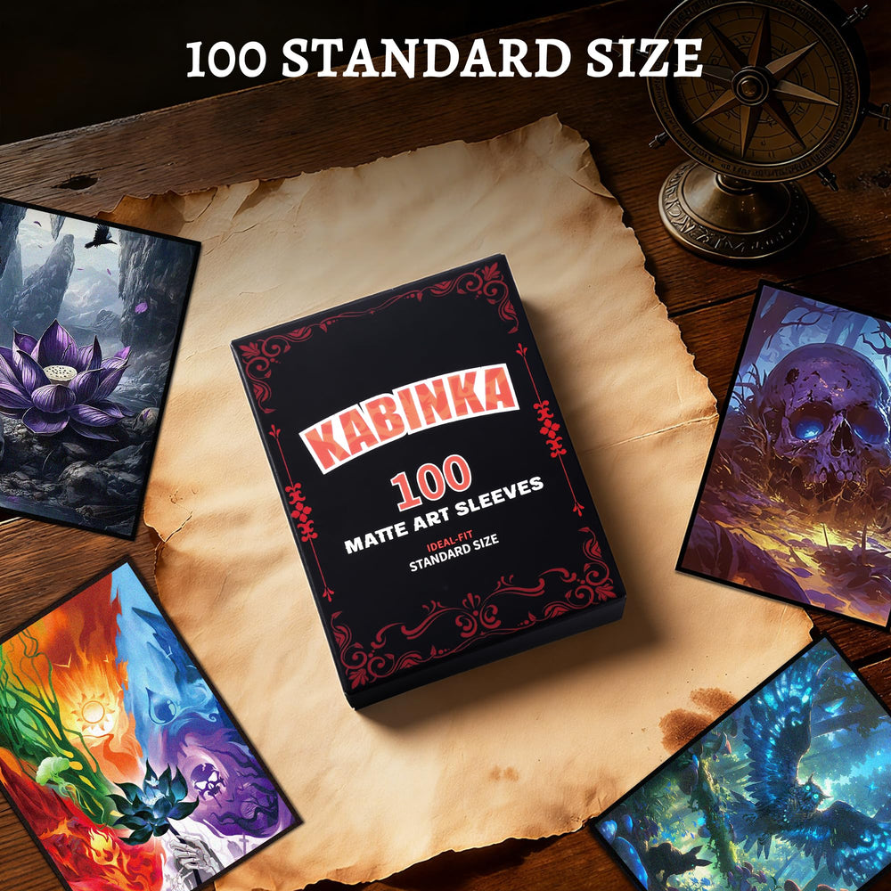Waterproof and dustproof Kabinka sleeves protect cards daily