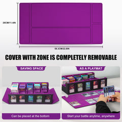 Dice tray included for quick dice and token management during games