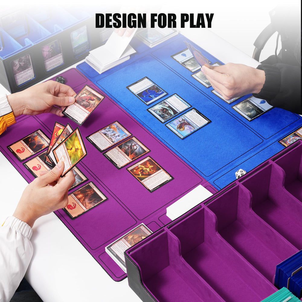 Exterior waterproof PU leather finish protects cards and boosts durability
