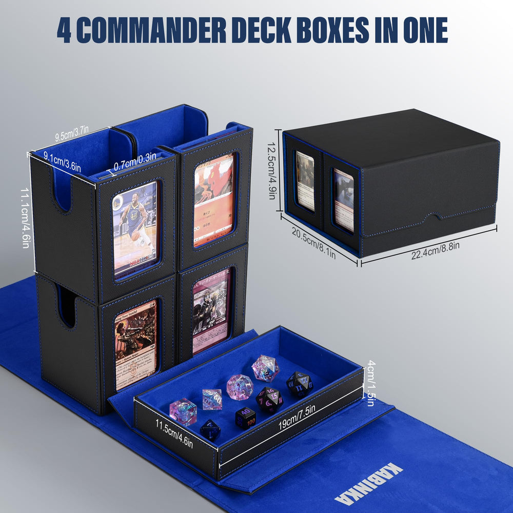 Kabinka waterproof PU leather exterior protects decks during transport.