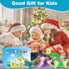 Kabvry Animal Pop Tubes dolphins for ocean-themed play and stress-relief-inspired manipulation.