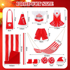 Kacctyen doll dress enables festive styling and imaginative storytelling
