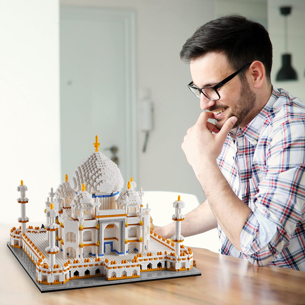 Kadablk assembly manual paper guide for easy step-by-step Taj Mahal build