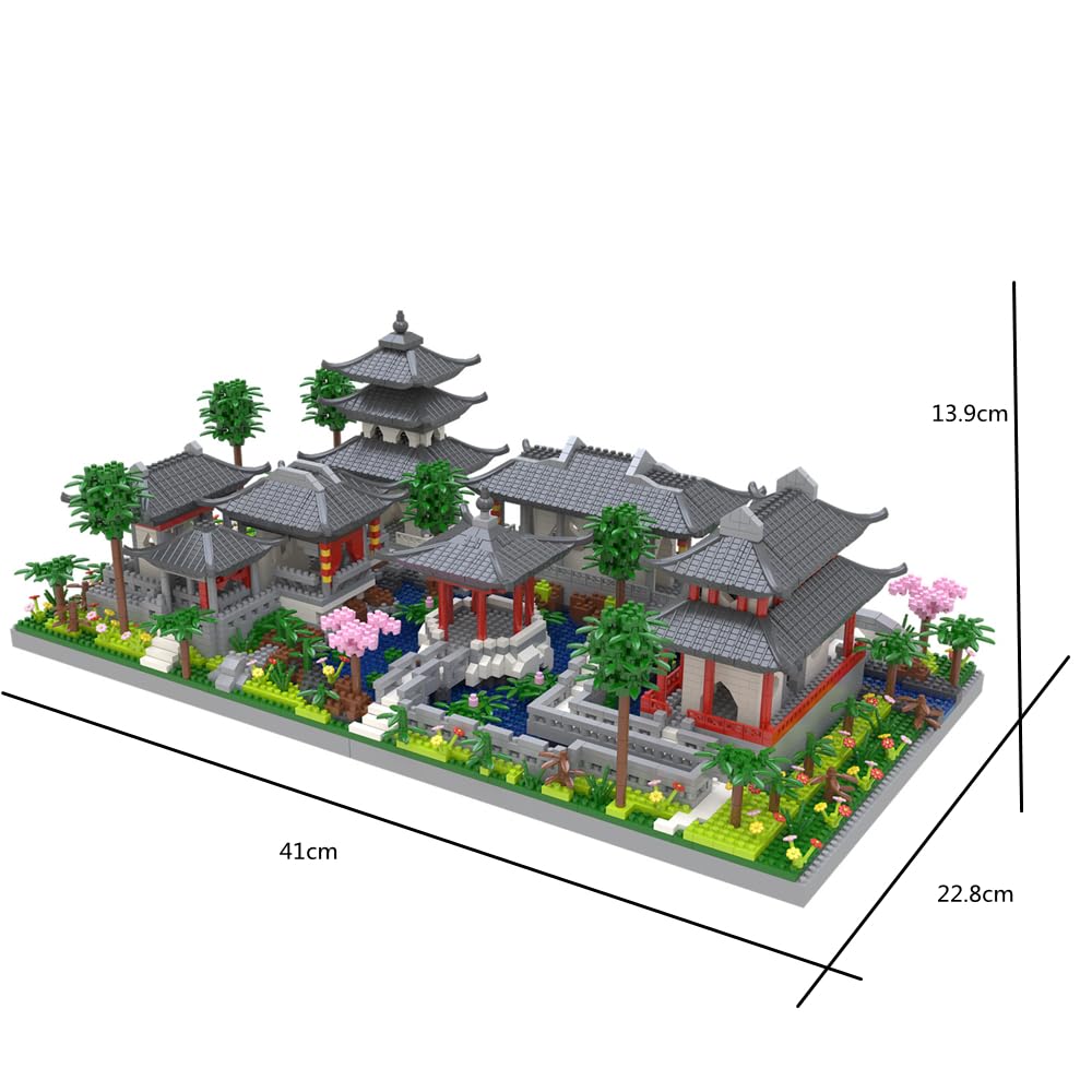 Kadablk Suzhou garden backyard scene ideal for display after completion